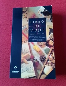 LIBRO DE VIAJES ESPAÑA 1995-96 MAPAS CARRETERA CIUDADES PUEBLOS HOTELES..RENAULT - Imagen 1 de 6