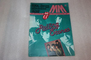 MM 11/1986 Rolling Stones, Mercyful Fate, The Cure, The Band, Chris de Burgh - Picture 1 of 9
