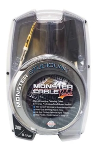 Cable de estudio de interconexión Monster Cable StudioLink Patchbay - TT a XLR - 20 pies - Imagen 1 de 1