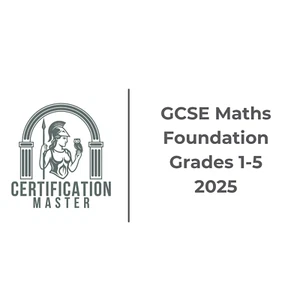 GCSE Maths Foundation 2025 – 3 Exam Papers, 90 Questions & Answers - Imagen 1 de 1
