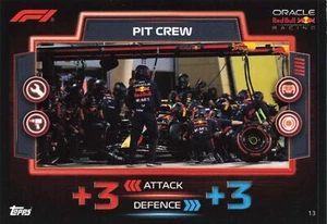 Red Bull Racing Pit Crew 2023 Topps Turbo Attax F1 #13 Red Bull Racing - Picture 1 of 2