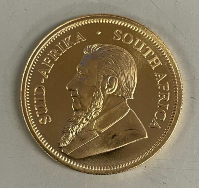 1 oz South Africa Gold Krugerrand .9167 Fine Gold Random Date Coin - Image 1 of 2