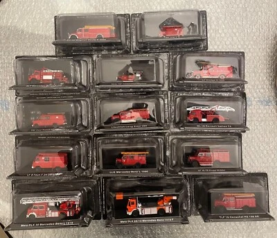 Modellini Camion Pompieri De Agostini sigillati - Immagine 1 di 3