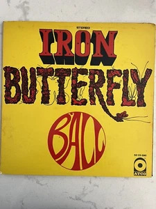 Iron Butterfly “Ball” ATCO Records LP Vinyl NM Cover Exc 1969 Unipak - Picture 1 of 5