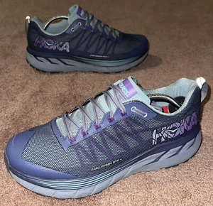 Hoka One One Challenger ATR 4 Azul Púrpura Mujer EE. UU. 9.5 Trail Running Zapatos D5 - Imagen 1 de 6