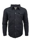 Hoodlamb Men's Black Quilted Hemp Jacket Shirt 420 Mtj004 Nwt