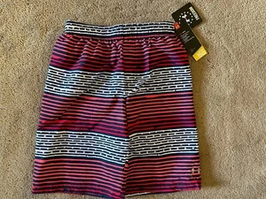 Under Armour Boys' Volley Swim Trunks Freedom Size Large $40 NWT - Picture 1 of 6