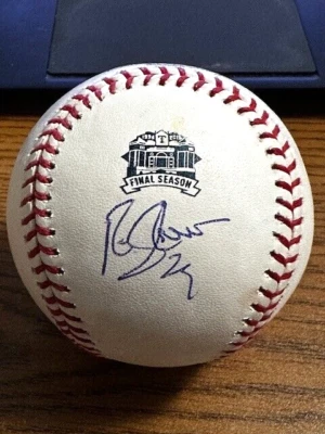 RUSTY GREER 4 SIGNED AUTOGRAPHED OML RANGERS 2020 GLOBE LIFE LOGO BASEBALL! - Image 1 of 2
