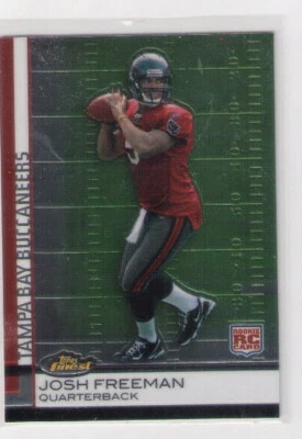 JOSH FREEMAN TAMPA BAY 2009 TOPPS FINEST RC TAMPA BAY BUCCANEERS #61 KANSAS ST - Image 1 of 3