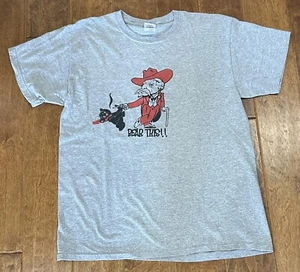 Camiseta De Colección Ole Miss Coronel Reb “Bear This” Gris/Rojo/Negro Grande - Imagen 1 de 4