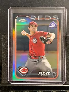 Ty Floyd 2024 Topps Pro debut refractor cromado - rojos - Imagen 1 de 2
