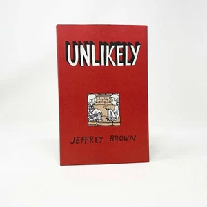 UNWAHRSCHEINLICH - Jeffrey Brown - 2003 oberes Regal - erster Druck - signiert & skizziert - Bild 1 von 9