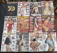 Playboy Magazine * 2004 Jan - Dec  Full Year - 12 Issues * W/Centerfolds - 50th