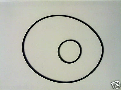 COM - ASWO Lot de 2 courroies pour magnétophone Philips N2505 N2506 N2509 cassette K7