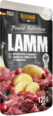 BELCANDO Lamm mit Kartoffel & Cranberries 12x125 g Hundefutter Nassfutter Hund - Bild 1 von 4