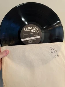 Max’s Kansas City 1976 Vinyl Peter Crowley CBGB Punk Wayne County VG - Imagen 1 de 3