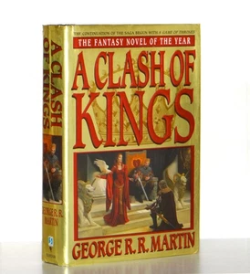 George RR Martin A Clash of Kings Game of Thrones 2 Hardcover Edition 5th Print - Picture 1 of 11