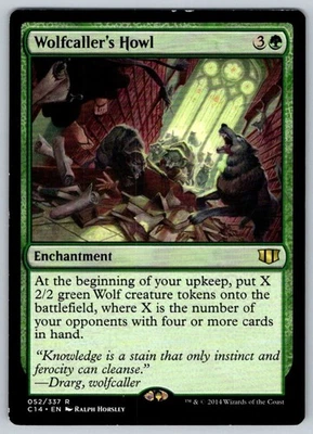 2014 Commander 2014 Wolfcaller's Howl Rare #52 - Image 1 of 2