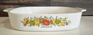 Corning Ware L'Echalote A-10-B 2.5L Casserole Dish NO LID 1970s Antique Spice - Picture 1 of 5