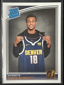 2018-19 Panini Donruss #151 Jarred Vanderbilt RC Nuggets NM-M