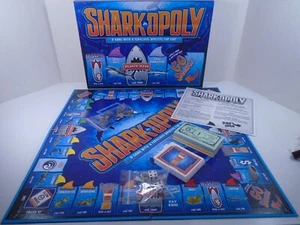 LATE FOR THE SKY--SHARK-OPOLY--MONOPOLY BOARD GAME (LOOK) - Picture 1 of 8