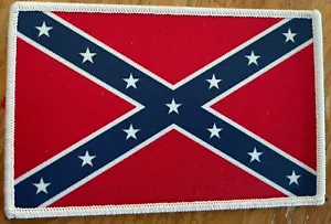 Südstaaten Confederate States Aufnäher Patch Rebel Rockabilly Hotrod US Car NEU