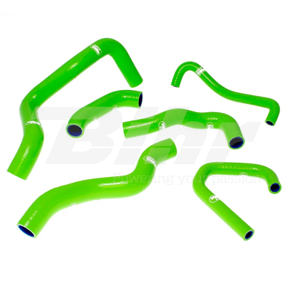Samco Set Mangas Tubos Radiador Verde Kawasaki Ninja ZX6R 2009-2016 - Imagen 1 de 1