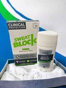 Sweat Block Deodorant Antiperspirant Driboost Wipes Stick Wellbeing Healthcare
