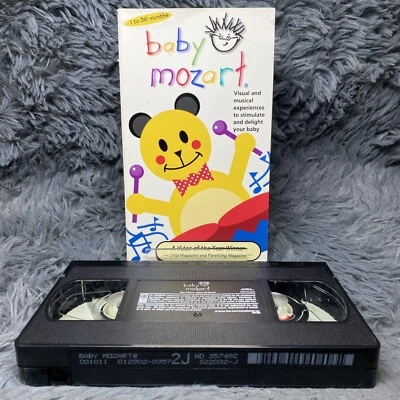 Baby Einstein Baby Mozart Visual Musical Baby 1-36 Months VHS Tape 1998 Babies - Image 1 of 4