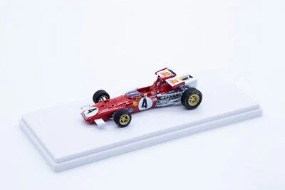 TM43-09A Tecnomodel: 1/43 Ferrari 312B #4 1970 Winner Italian GP Clay Regazzoni - Image 1 of 2