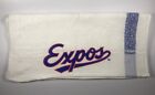 Serviette de banc d'occasion vintage émise par l'équipe des Expos de Montréal