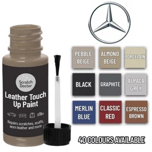MERCEDES Leather Touch up Paint to Repair your Car Seats 43 COLOURS - Picture 1 of 42
