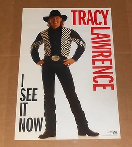 Tracy Lawrence I See it Now 1994 Promo Poster Country RARE - Picture 1 of 3