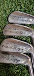 Wright & Ditson Harry COOPER Straight Play Registered Iron Set 2-9+10 missing #4 - Picture 1 of 12