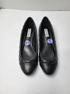 Steve Madden Womens Caption Black Ballet Flats Shoes 8.5 - Picture 1 of 10