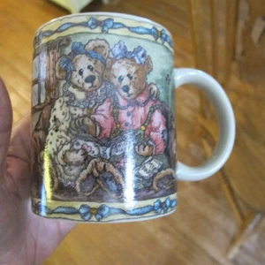  Boyds Bears Coffee Mug 1999 True Friendship Mocha Almond Fudge Ripple Diary - Picture 1 of 7