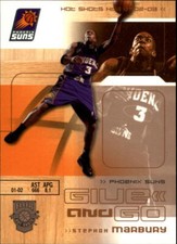 2002-03 Fleer Hot Shots Hot Hands Card #122 Stephon Marbury/Shawn Marion/199