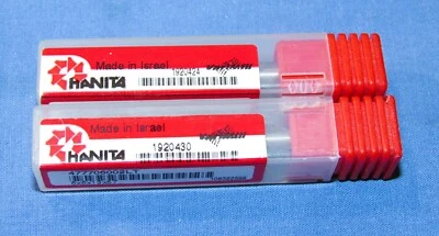 Nuevo-Hanita Métrico Varimill 6mm y 4mm Fresas de Extremo Lote de 2 Piezas Foto 1 de 4