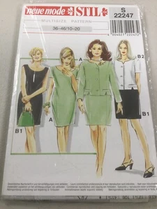Neue Mode STIL Pattern Size 36-46/10-20 S 22247 NEW - Picture 1 of 12
