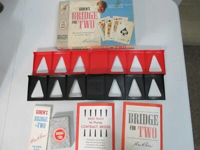 Goren’s Bridge Two Milton Bradley Vintage 1964 Card Game Complete Original Box - Image 1 of 4