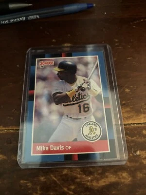 1988 DONRUSS Mike Davis #281 - Image 1 of 2