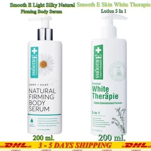 Smooth E Light Silky Natural Firming Body Serum & Skin White Lotion 5 in 1 - Picture 1 of 12