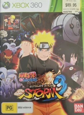 Naruto Shippuden Ultimate Ninja Storm 3 Xbox 360 Very Rare Free Postage - Image 1 of 4