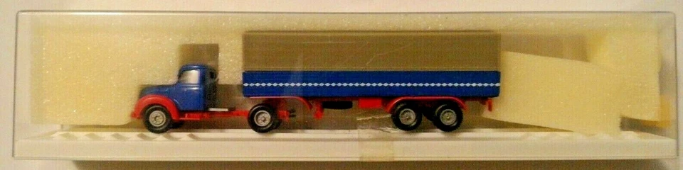 BREKINA 1:87 H0 FUORI PRODUZIONE - CAMION CON RIMORCHIO ART 0004266 - Immagine 1 di 1