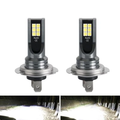 LED Fog Light Bulbs H1/H3/H4/H7/H11 Headlight Bulbs 6000K White for Car Truck - Image 1 of 4