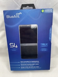 BlueAnt S4 Enceinte Bluetooth Stéréo avec Multipoint, Voiture Text-to-Spee A2DP Neuf - Photo 1 sur 3
