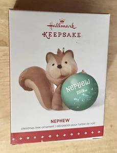2015 Hallmark Keepsake Nephew Christmas Tree Ornament - NIB - Picture 1 of 2