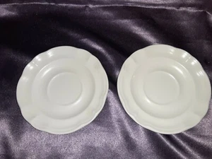 Lot of 2 Pfaltzgraff Tea Rose Saucer Plates 5 3/4 inch Dia Replacement Plates - Picture 1 of 3