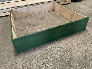 RAISED VEGETABLE HERB FLOWER GARDEN RAISED BED (4FT Sq) 4 COLOURS Fast Delivery
