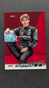 2024 Topps Paddock Pass F1 Red #5 George Russell Mercedes AMG - Picture 1 of 2